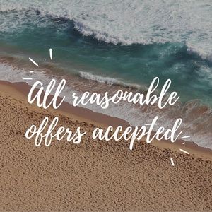 🛍 Dont like the price? Send me an offer!